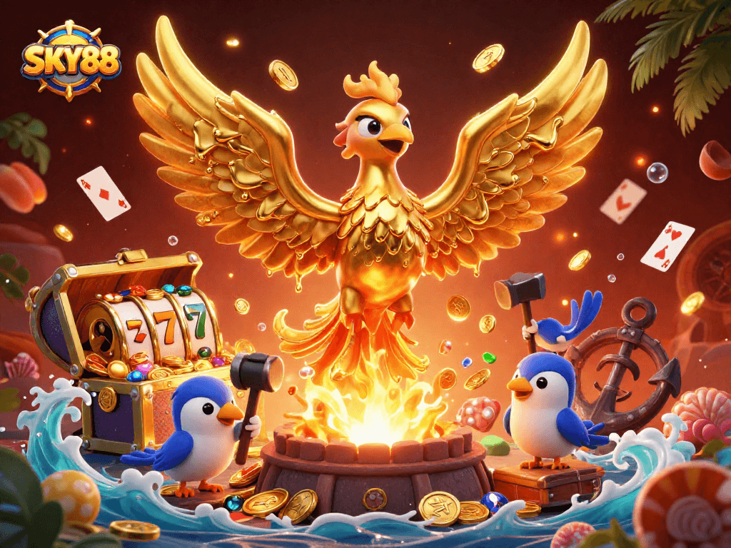 Experience thrilling gameplay at SKY88 with vibrant slot action and rich rewards.