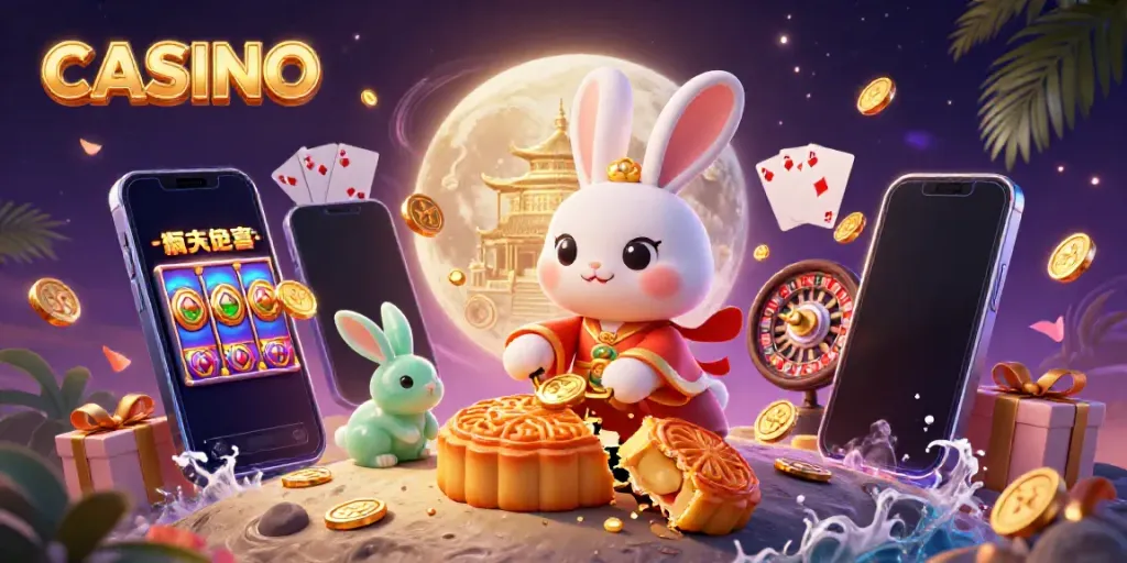 Engage in casino gaming adventures with a mystical 3D rendering featuring traditional folklore elements.