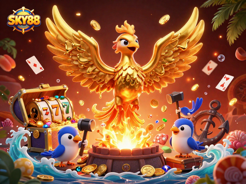 Experience thrilling gameplay at SKY88 with vibrant slot action and rich rewards.