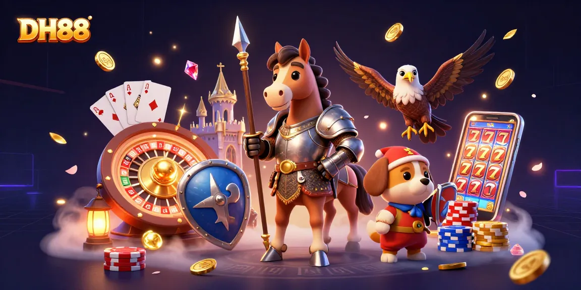 Dive into the excitement of DH88, where players engage with immersive games and winning thrills.