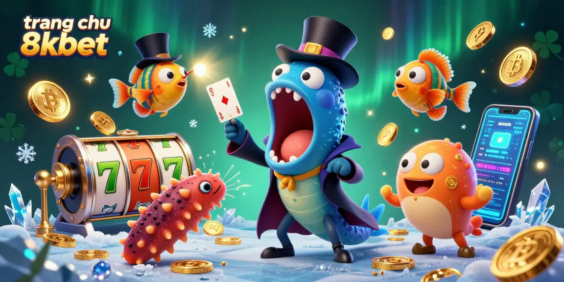 Experience exciting gameplay with the trang chu 8xbet featuring dynamic slot reels and neon coins.