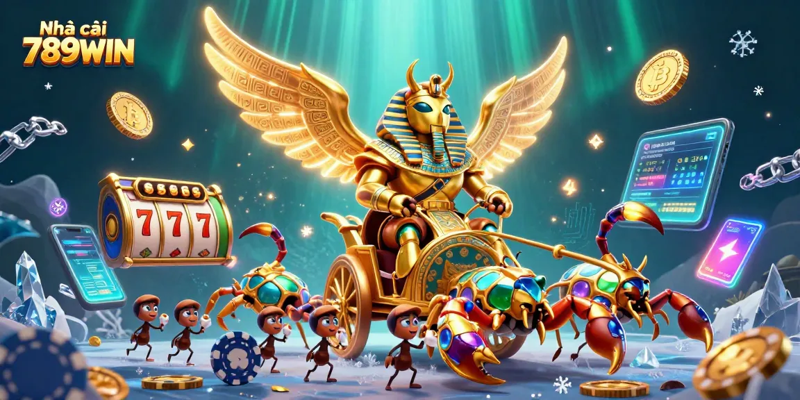 Experience immersive gaming action at Nhà cái 789WIN with vibrant, engaging elements and captivating characters.