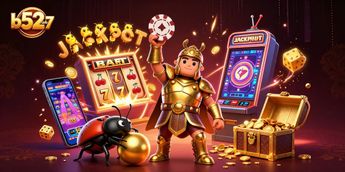 Engage with b52club7's thrilling slot experience featuring colorful animations and jackpot excitement.