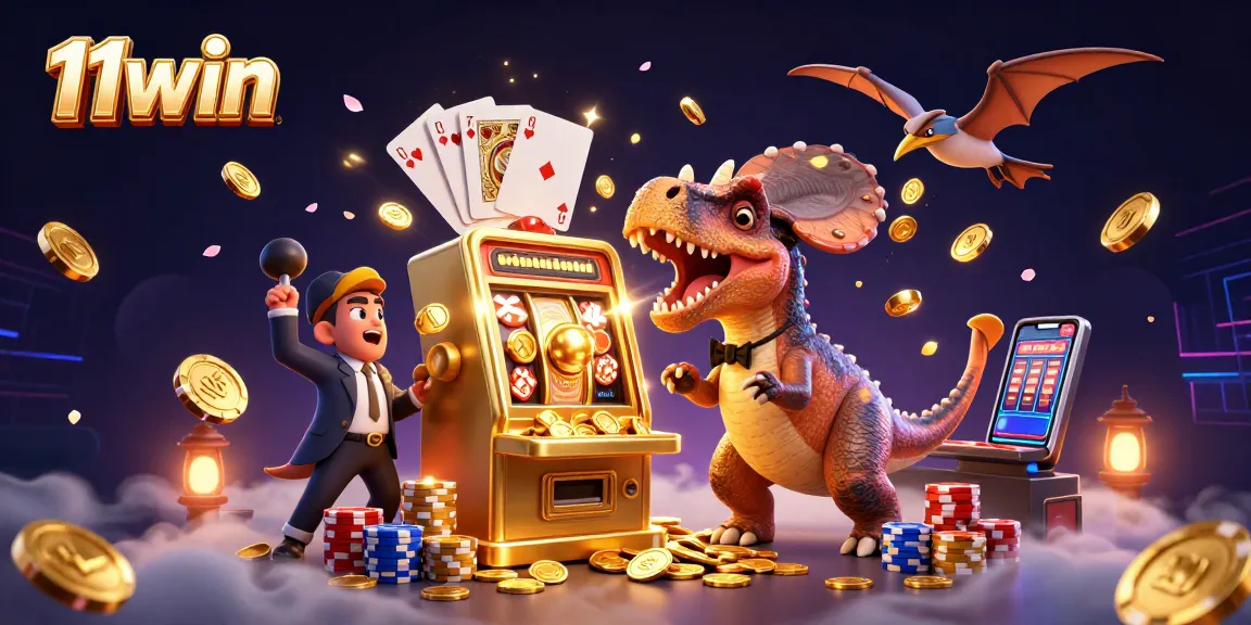 Experience the excitement of 11win as a pachycephalosaurus triggers a jackpot!