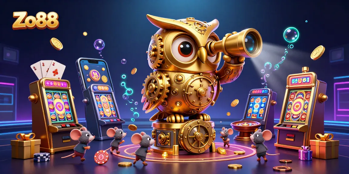 Experience thrilling action at Zo88 with a glimmering casino scene featuring engaging gaming elements.