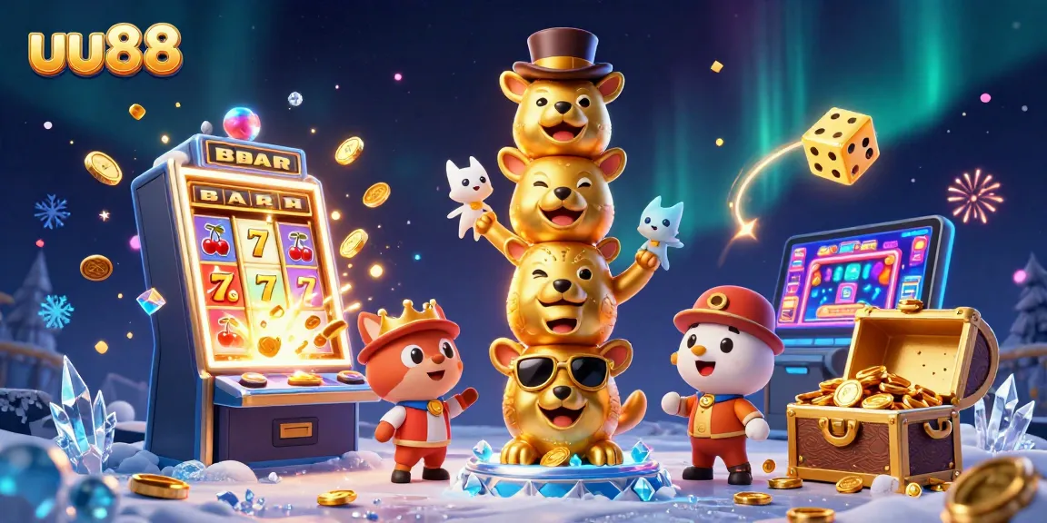 Win big with uu88's vibrant casino experience, featuring dynamic slots and animated totems!
