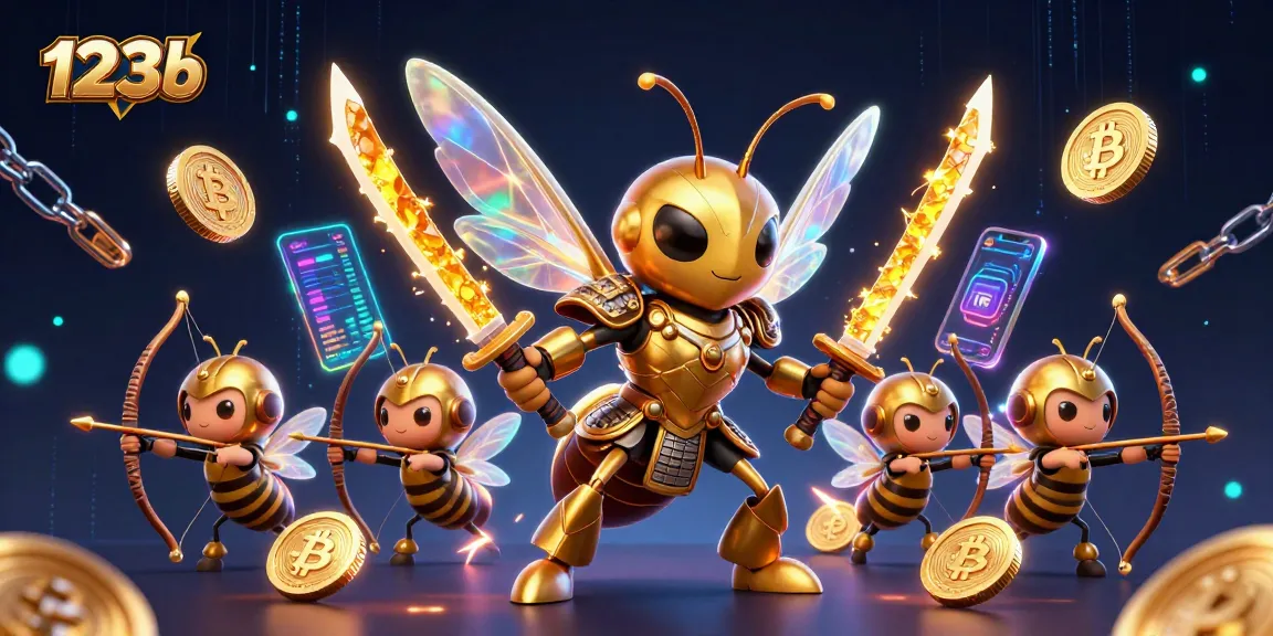 Experience the excitement of 123b with immersive 3D casino themes and vibrant crypto elements.